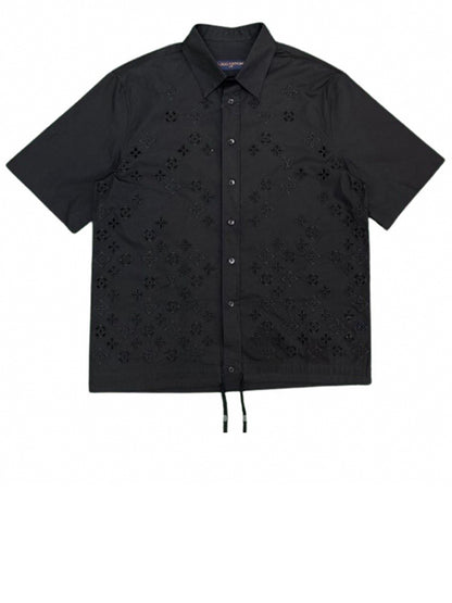 Louis Vuitton Monogram Cutout Shirt – Black Edition
