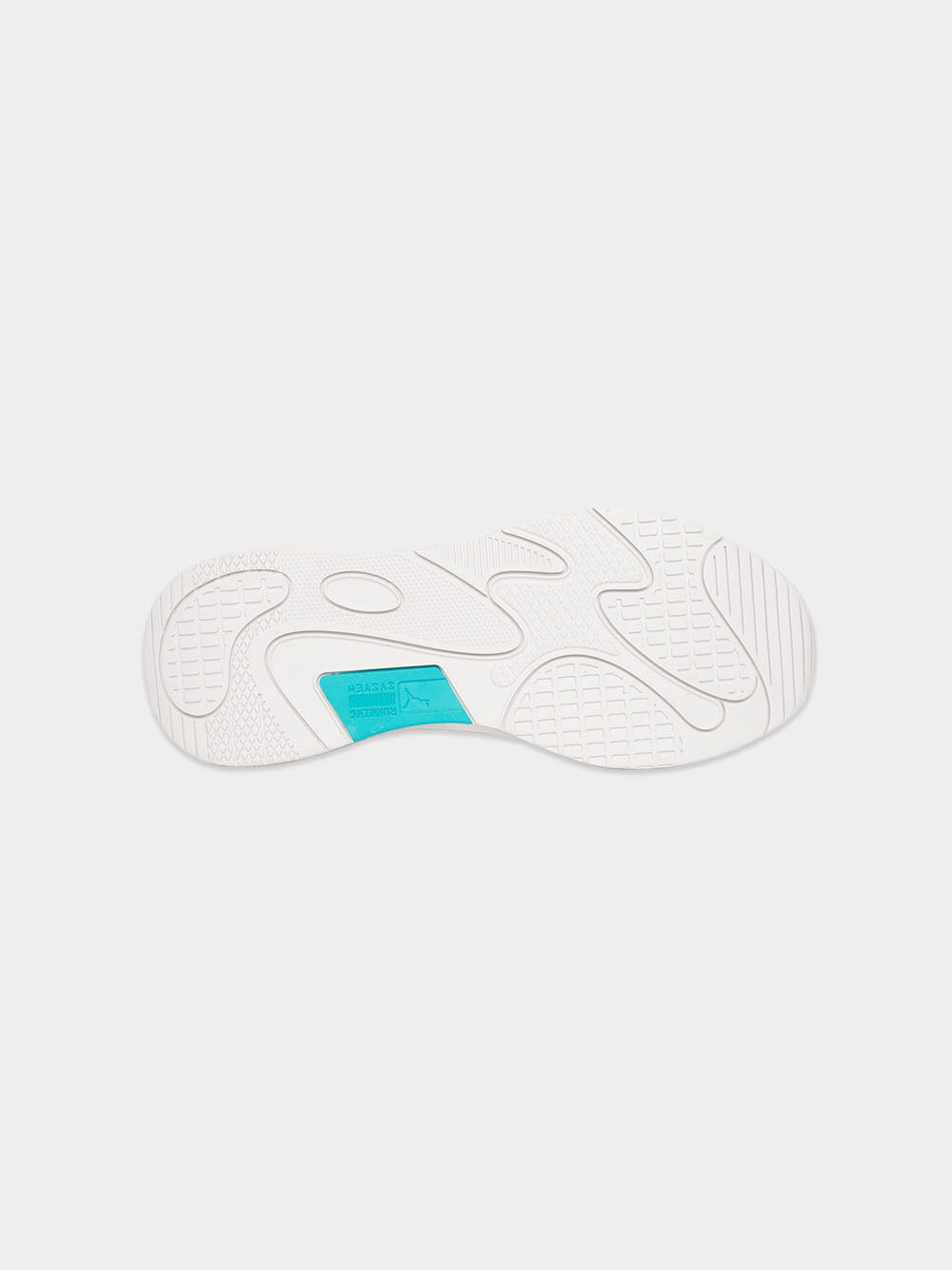PUMA X BALR. Panelled Mesh Sneakers Silver/Spectra Green