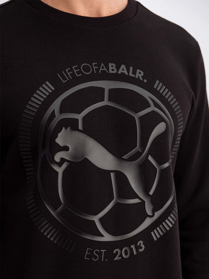 PUMA X BALR. Crewneck Sweater Black